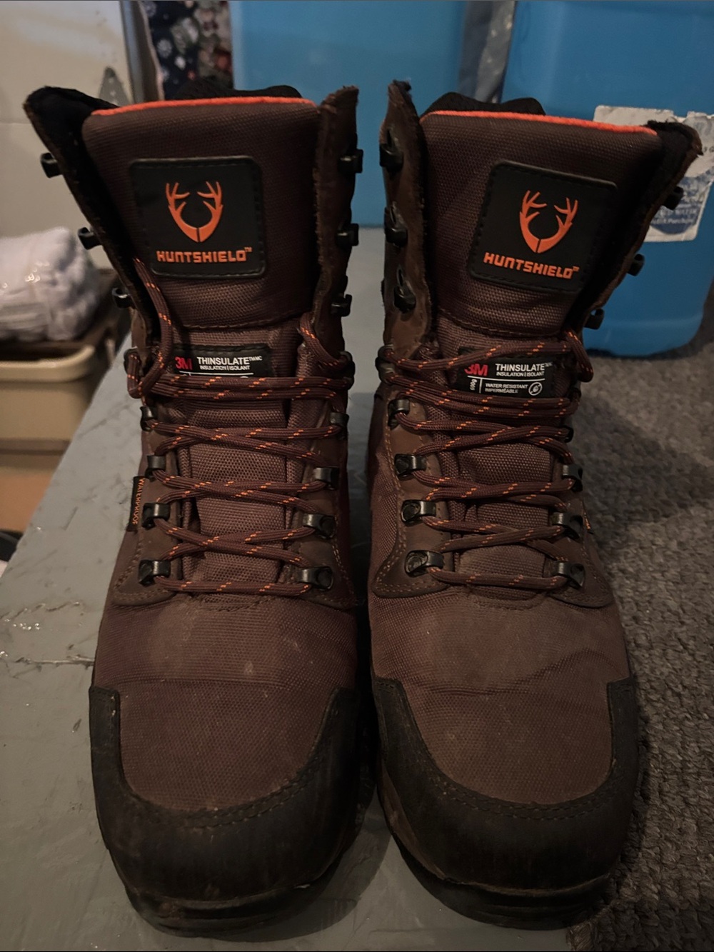 Men’s Brown Waterproof Insulated Hunting Boots